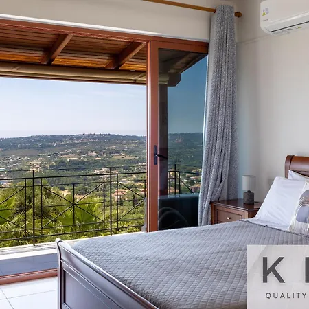 公寓 Endless View Flat In Vlachata! *